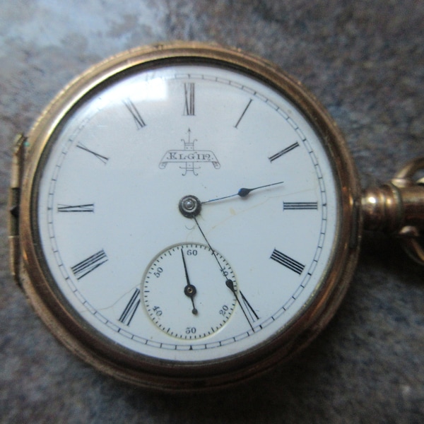 Antique Elgin National Watch Company Pocket Watch "3894404" Circa 1890