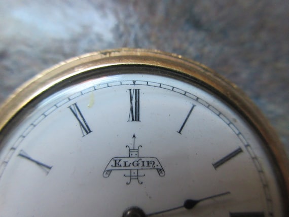 Antique Elgin National Watch Company Pocket Watch 