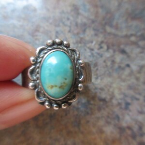 Sterling Silver Turquoise Ring
