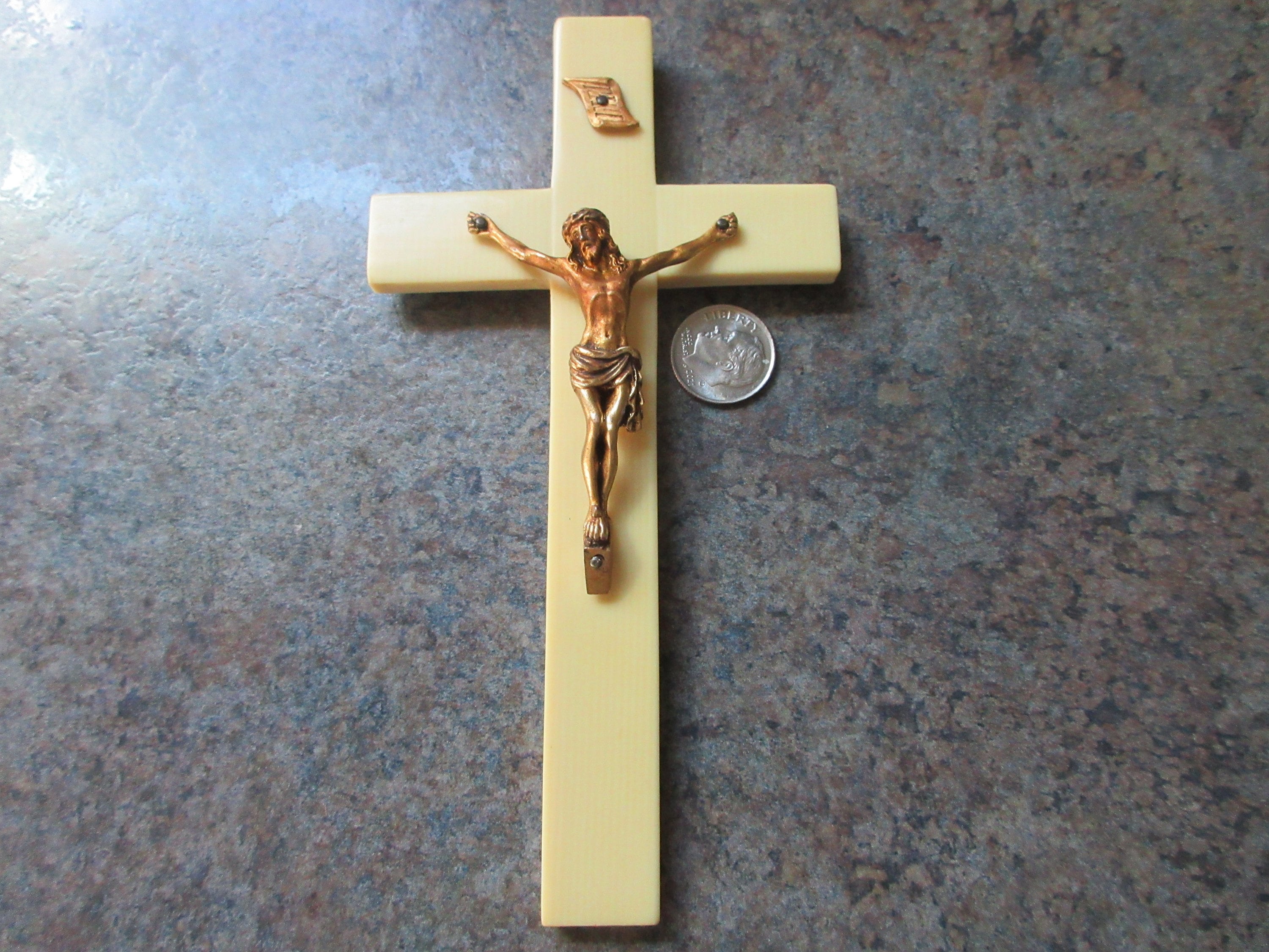 French Ivory Crucifix Etsy