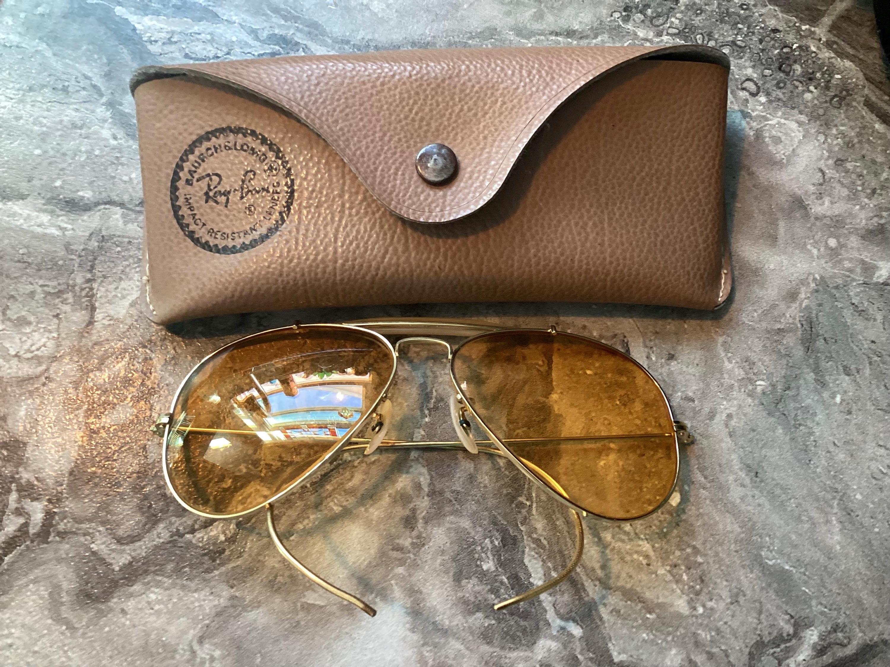 Vintage Rayban Case - Etsy