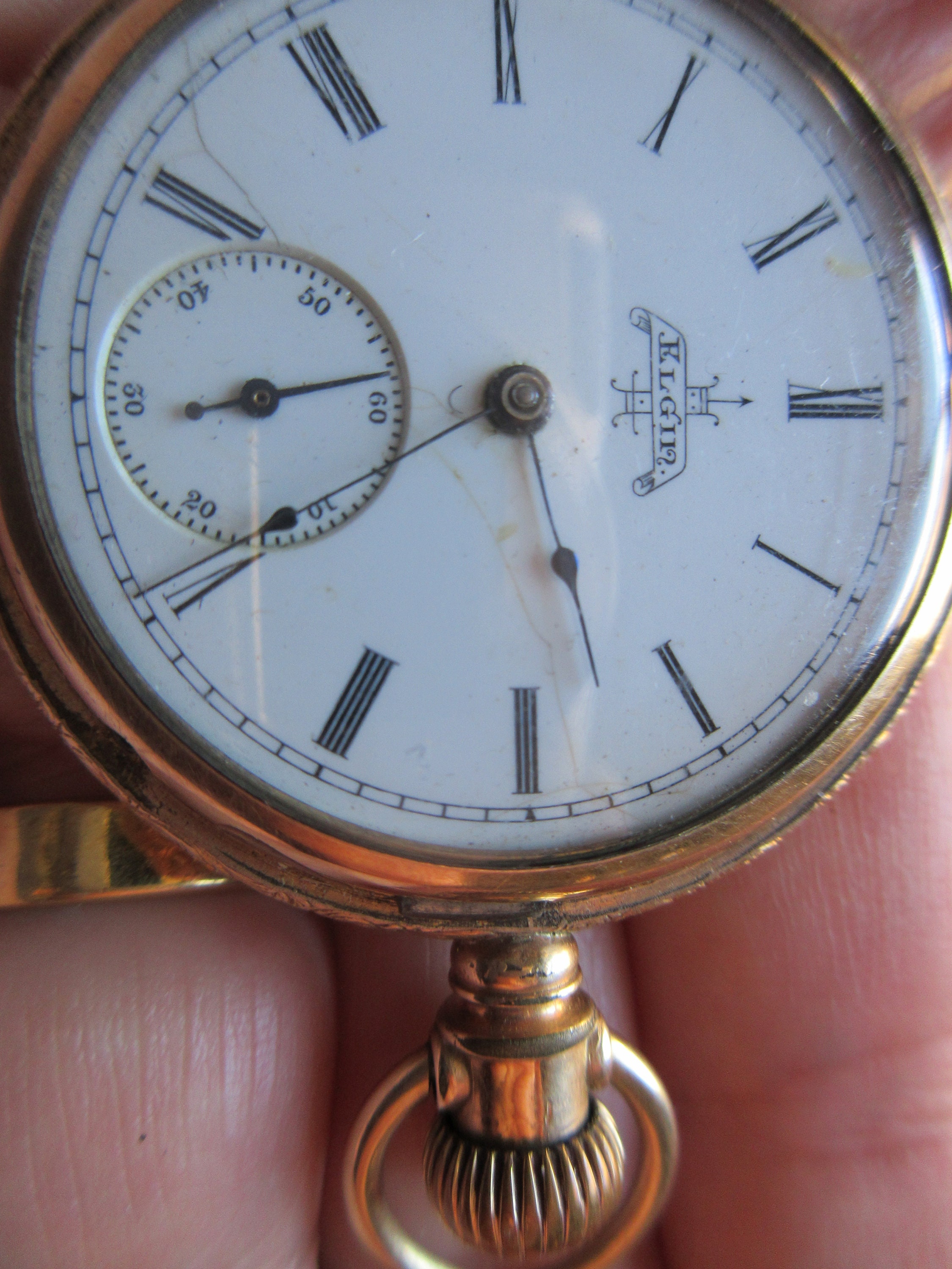 アンティーク エルジン ナショナル ウォッチ カンパニー 懐中