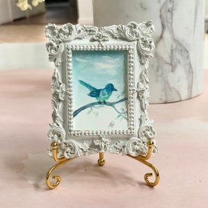 Ornate Mini Frame with Frame Holder