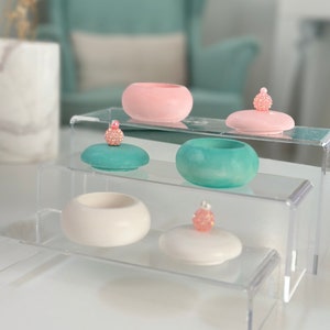 Knob Trinket Jar Set of 3-Small