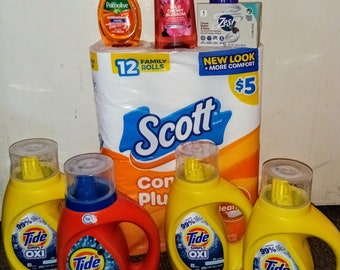 Detergent bundle Tide