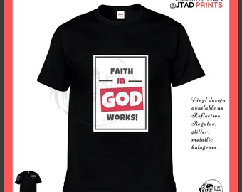 Christian T-shirt | Heavy T-Shirt | Bible Verse Shirt | Unisex Custom Shirt | Personalized T-shirt