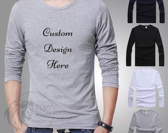 Long Sleeve Thermal Waffle Tee Long Sleeve | T-Shirt | Customized Apparel | Unisex Custom Shirt | Personalized T-shirt | Kids & Adult Shirt