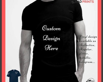 Stretchy T-Shirt | Custom T-shirt | Custom Shirt | Personalized T-shirt | Unisex Custom Shirt | Crew neck T-shirt | Solid T-shirt