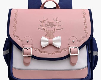 Children's School Bags | Custom Backpacks | Elementary School Bag | Integrated Backpack | Student Backpack- Any Text/ Image/ Logo
