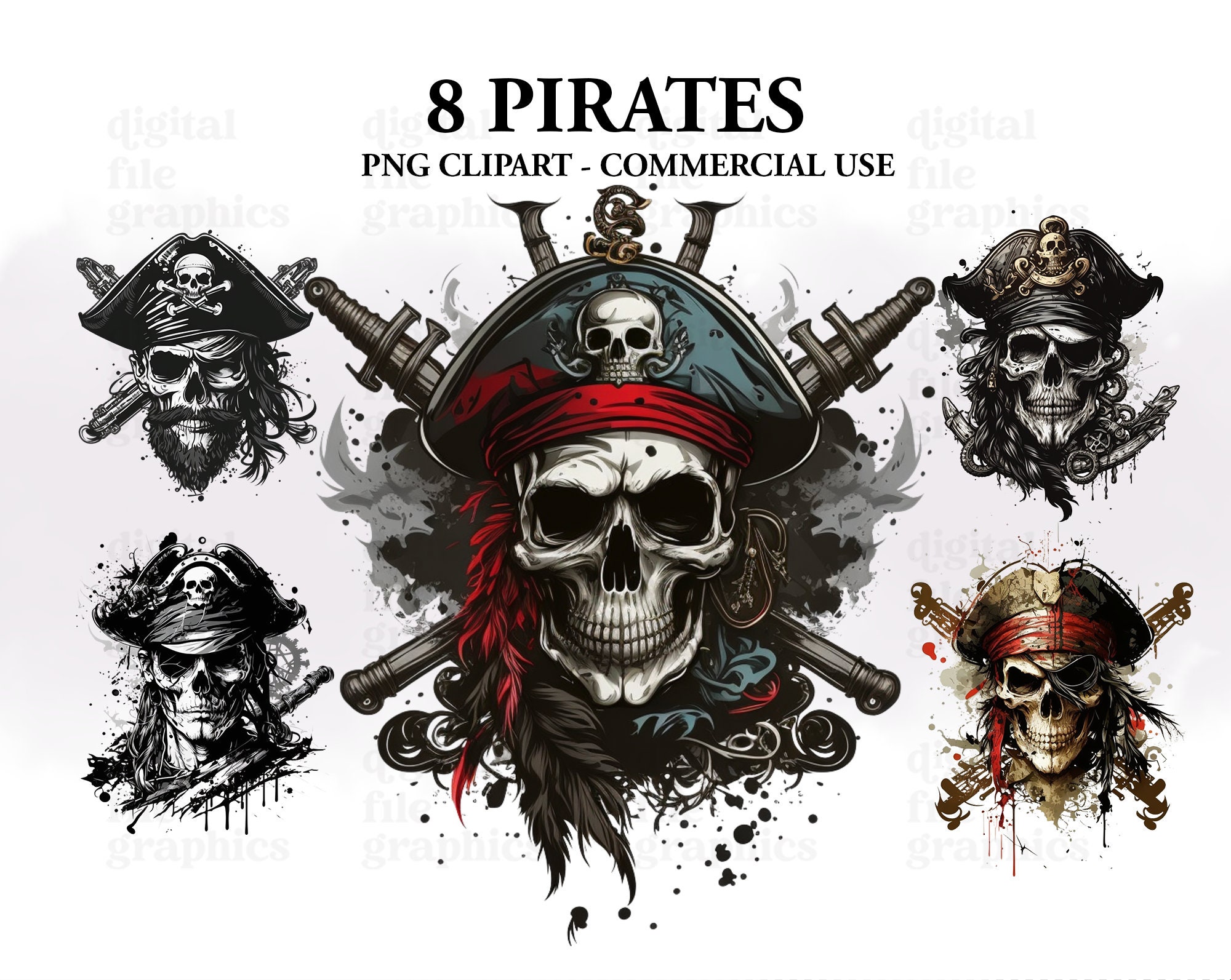 Pegatina for Sale con la obra «Todo el logotipo de la tripulación de los  Piratas del Sombrero de Paja» de ruthiea8hxsara