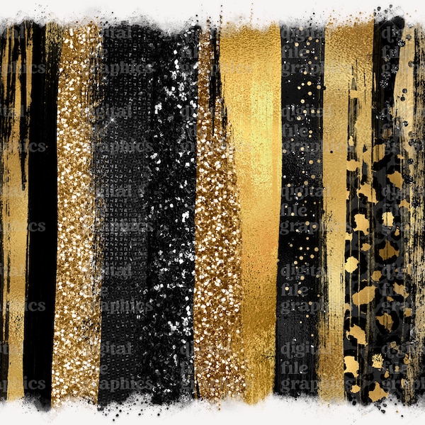 Glitter Brush stroke sublimation Background PNG, Gold Background, Sublimation Design, Backsplash print Sublimation