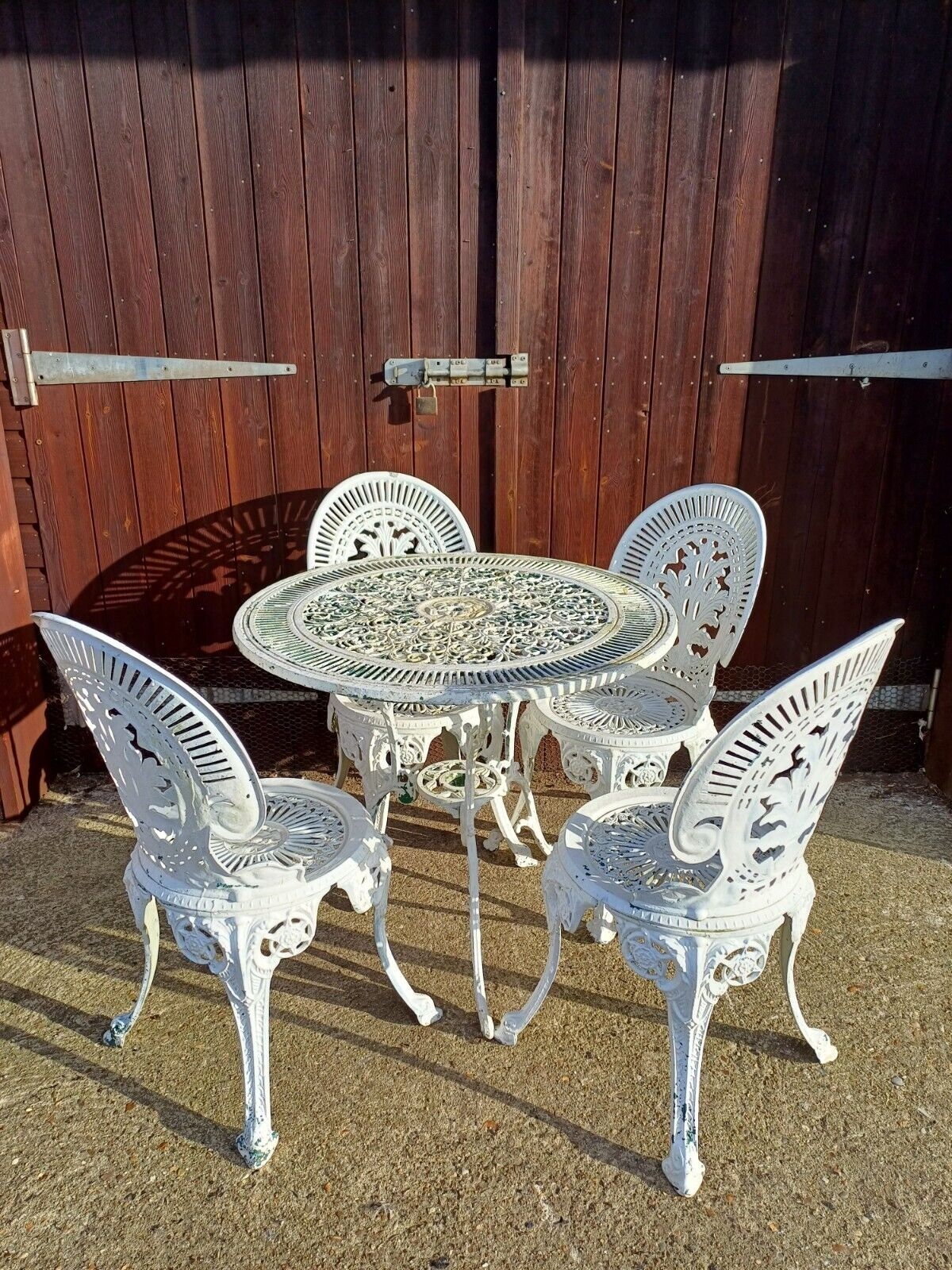 Wrought Iron Patio Furniture Etsy UK