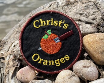 Christ's Oranges Iron on Patch