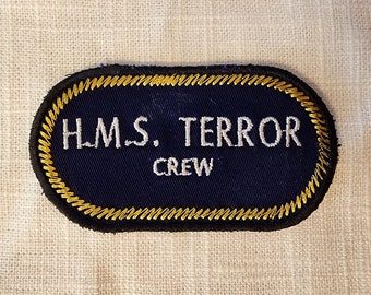 HMS Terror Iron On Patch