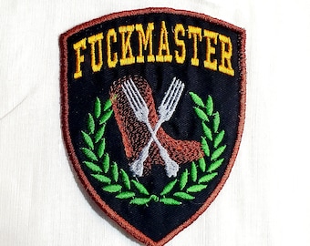 Fuckmaster Blanky Iron-On Patch