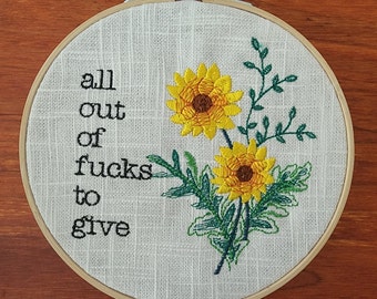 Custom Embroidery Hoop
