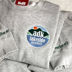 Embroidered Logo Crewneck Sweater: Custom Corporate Gift
