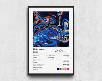 Lorde Album Cover Etsy