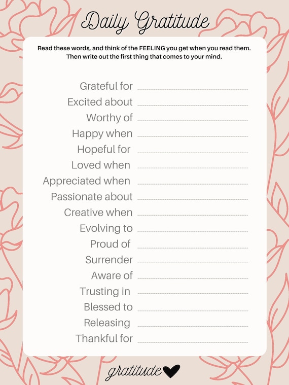 gratitude-worksheet-daily-gratitude-page-self-help-etsy