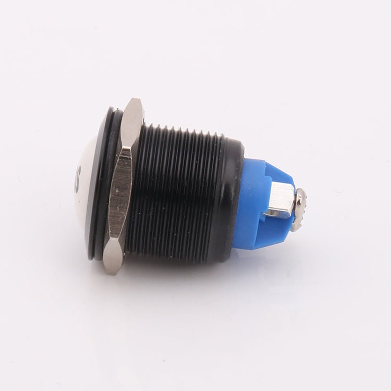 Prrss Bell Button Black With White Press Bell Push Button (centre Only) - Dbw-19bkpo ...