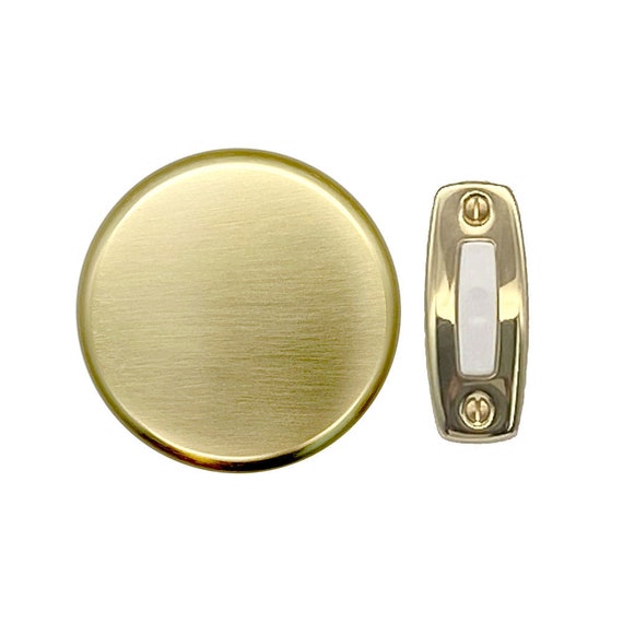 Brushed Brass Doorbell World Mechanical Windup Doorbell Etsy UK