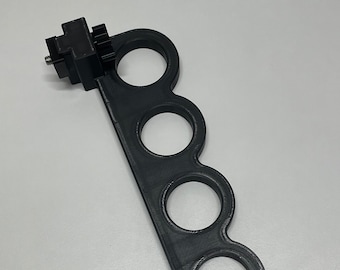 Fishing Rod Holder for Toyota Tundra Bed Rail - Circle Hole Version