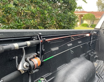Fishing Rod Holders for Toyota Tacoma Bed Rail - Standard Version - Etsy Fishing Rod Holders for Toyota Tacoma Bed Rail - Standard Version - Etsy