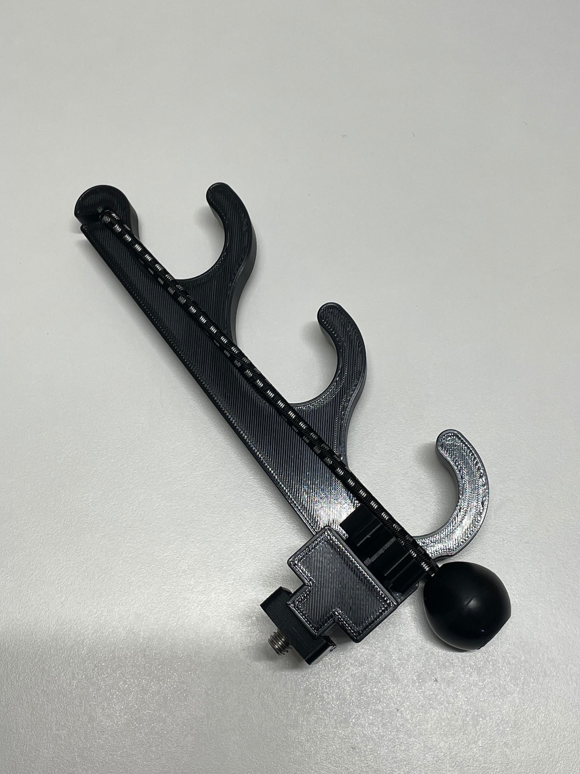 Fishing Rod Holder for Toyota Tacoma Bed Rail - Above The Bed Version