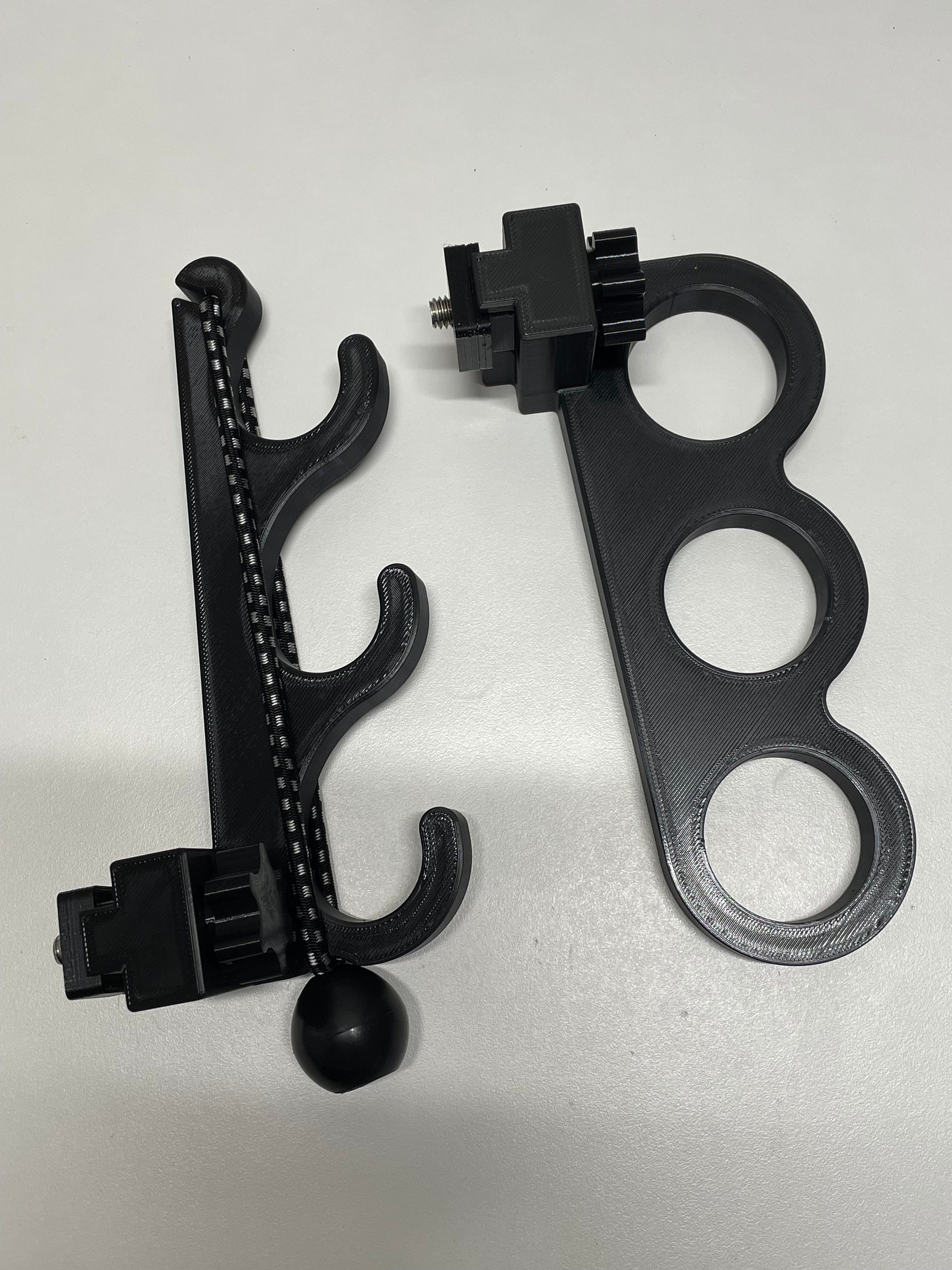 Fishing Rod Holder for Toyota Tacoma Bed Rail - Above The Bed Version