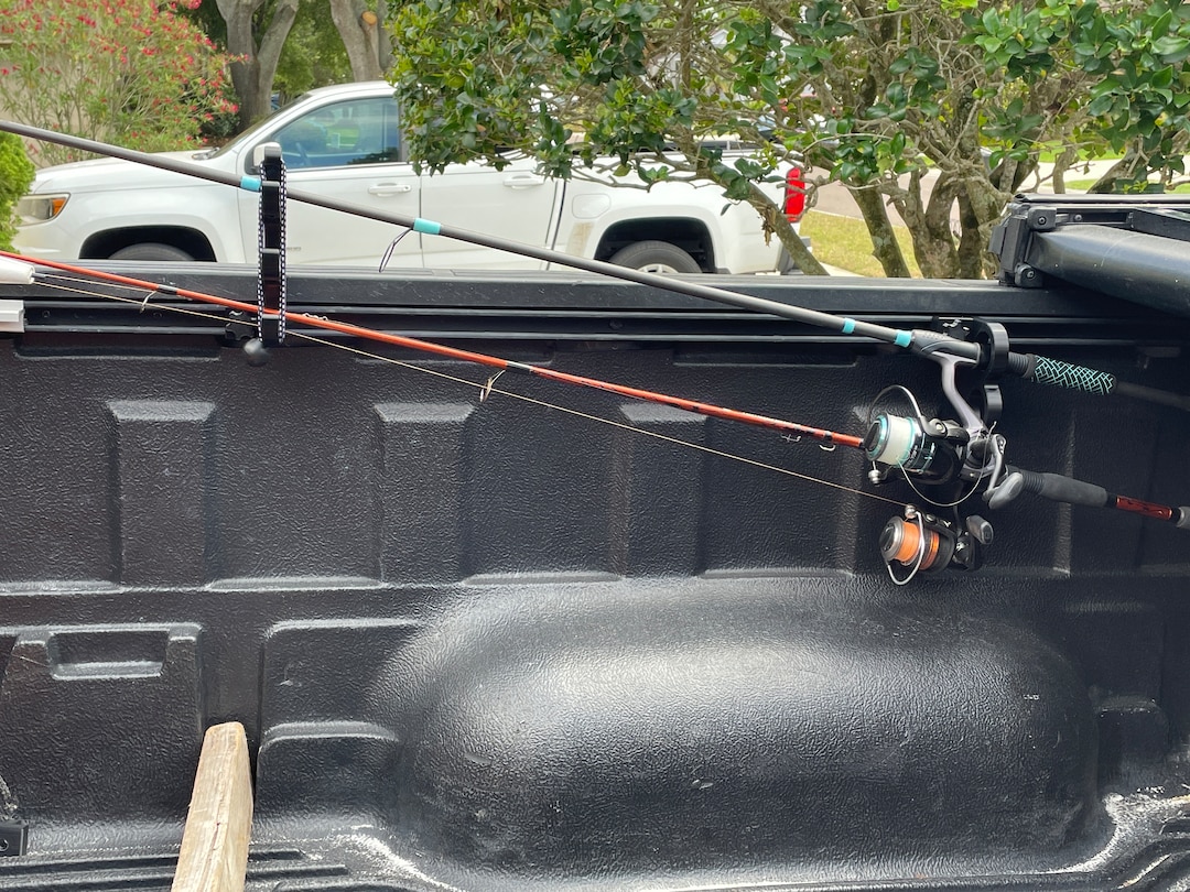fishing rod carrier for truck