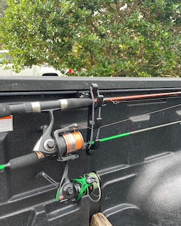 b and q fishing net KastKing Brutus Landing with Boat Hook, PVC Mesh This is a bold garage organizer Color:348 Pearl/Chart. Tail Fish Hole Buddy Rattle