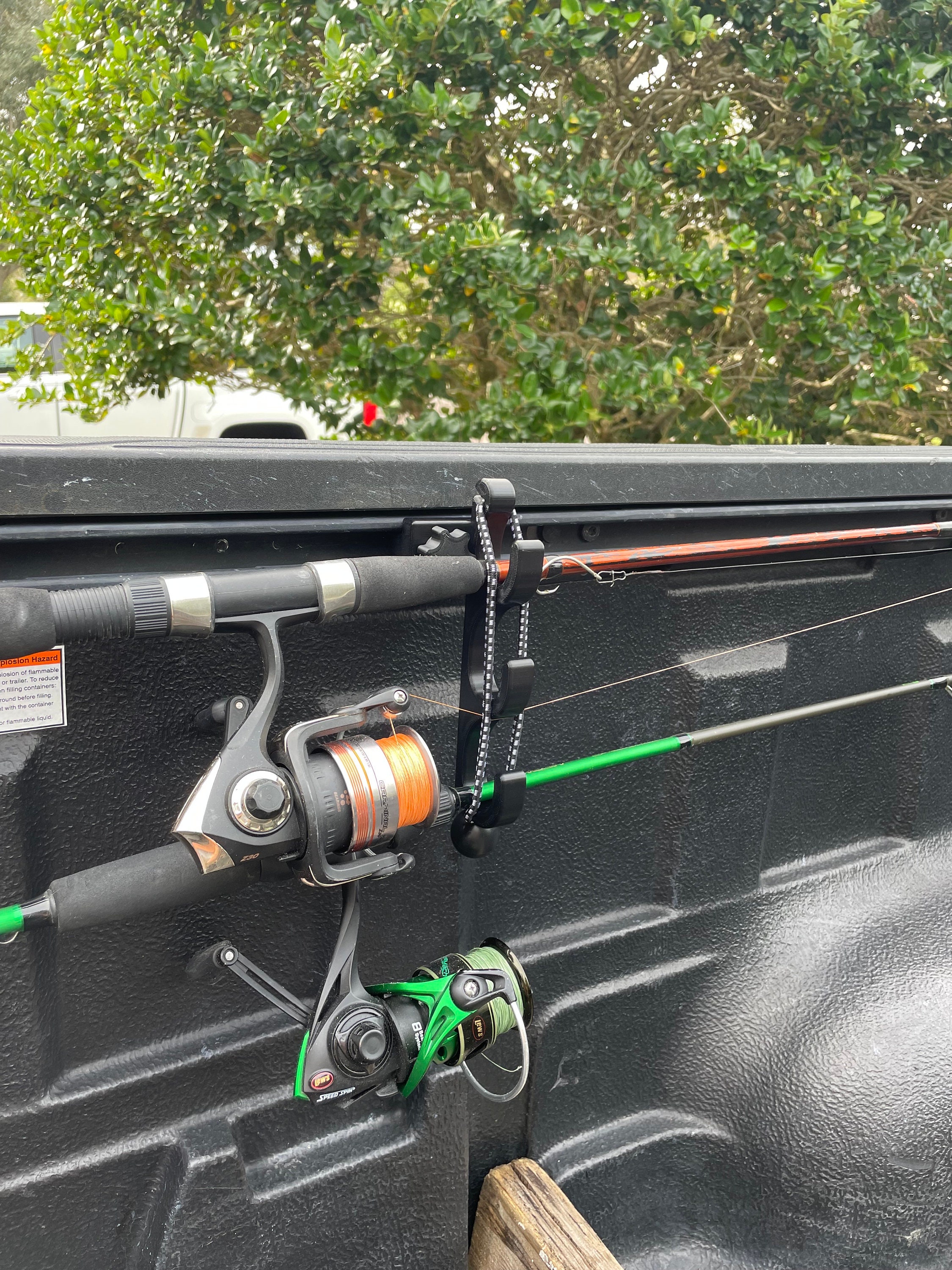 Fishing Rod Holder for Toyota Tacoma Bed Rail - Standard Version - Etsy Fishing Rod Holder for Toyota Tacoma Bed Rail - Standard Version - Etsy