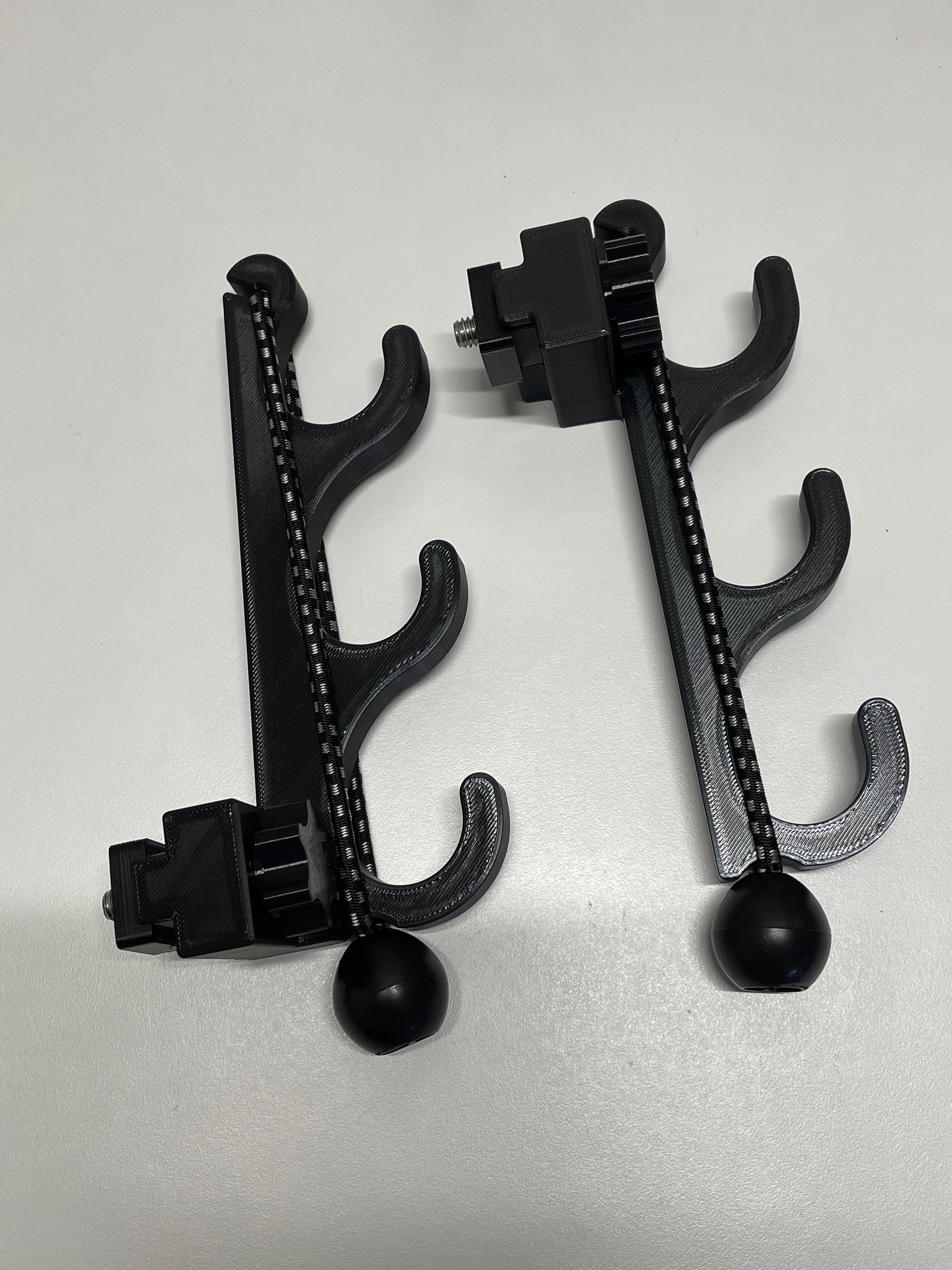 Fishing Rod Holder for Toyota Tacoma Bed Rail - Above The Bed Version