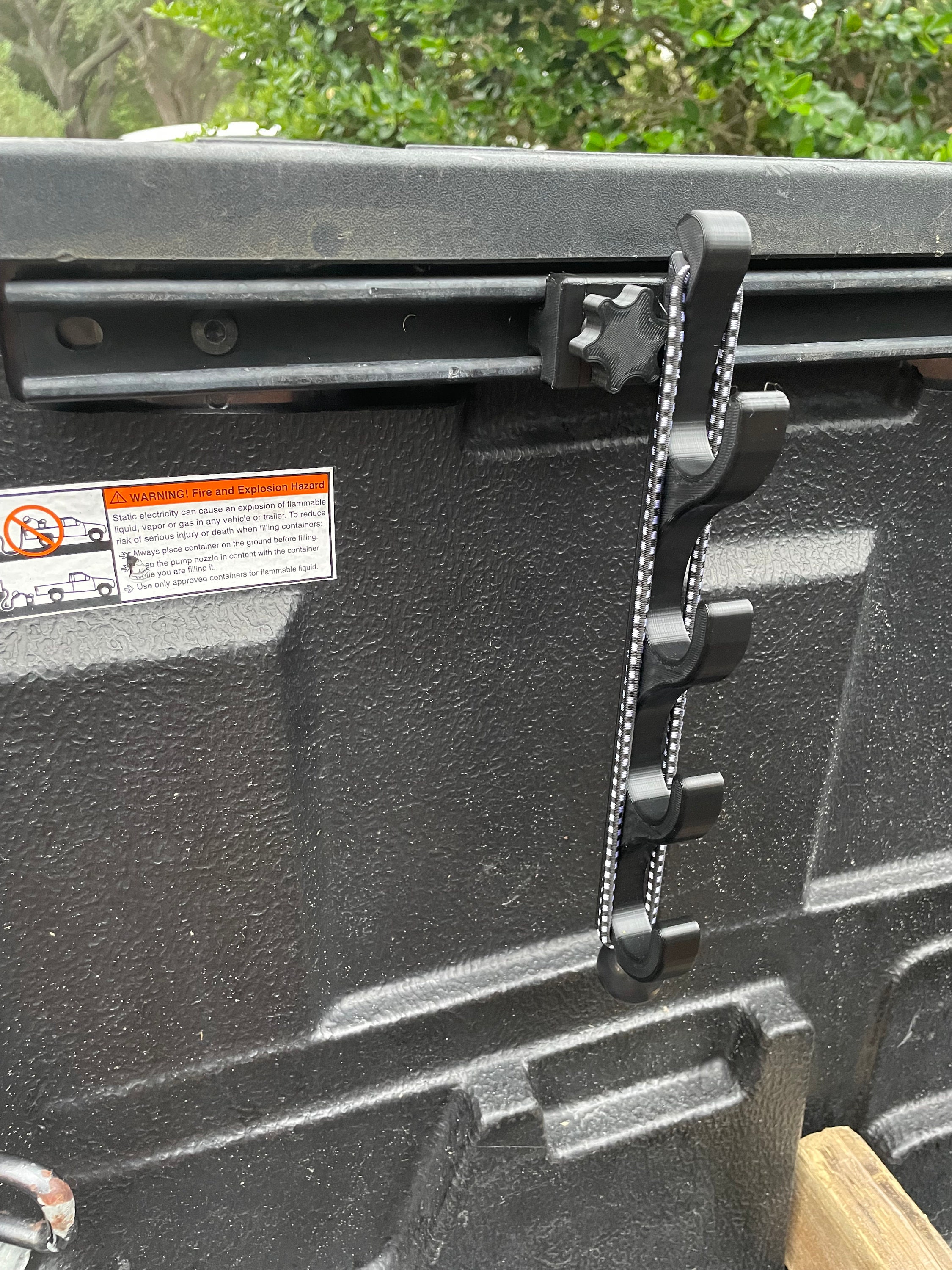 Fishing Rod Holder for Toyota Bed Rail Etsy