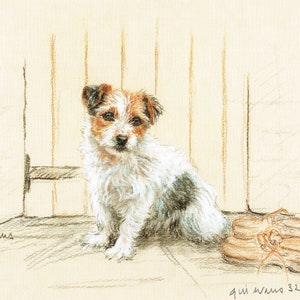 Jack Russell Terrier  Print, Jack Russell Terrier Picture  GE172P