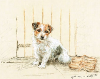 Jack Russell Terrier  Print, Jack Russell Terrier Picture  GE172P