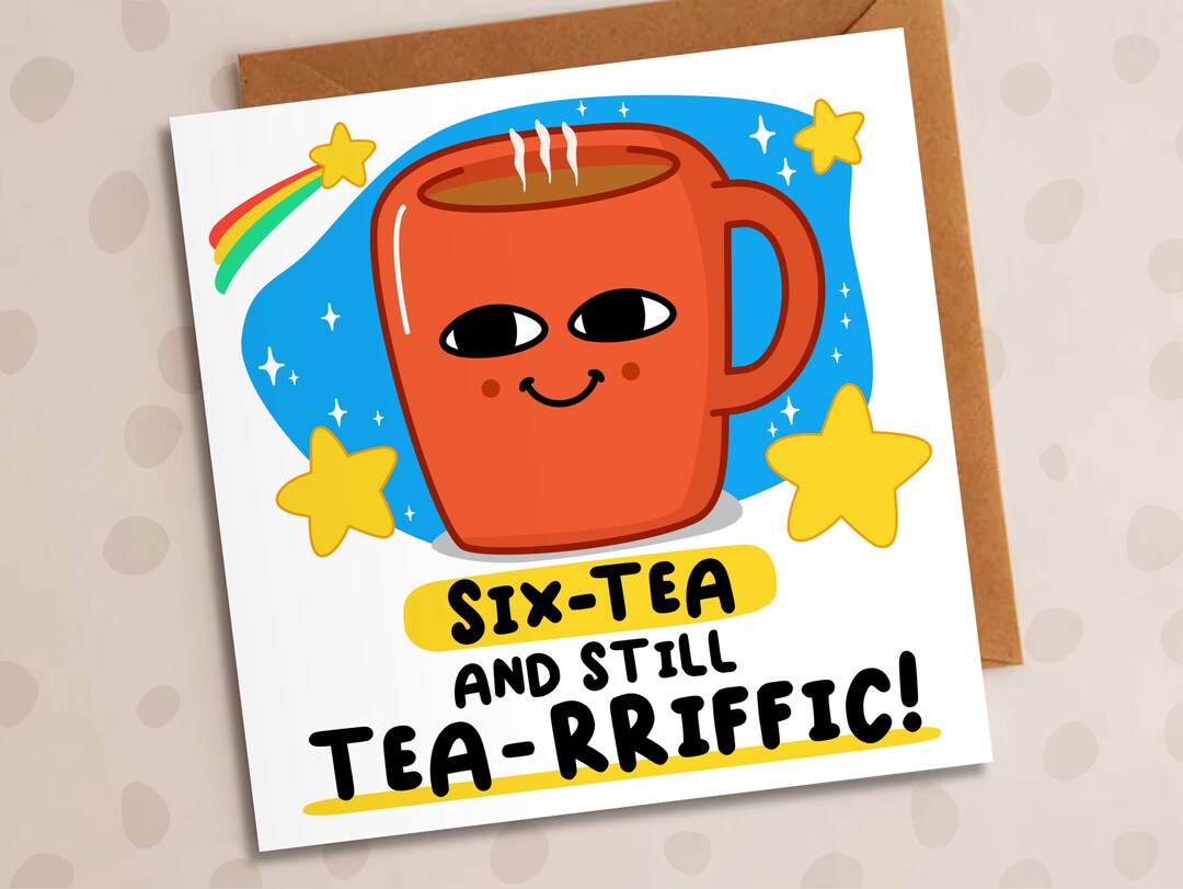 Have A Tea-riffic Day (Greeting Card) – MIMI+MARTHA