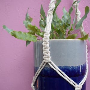 Macramé Hanging Planter // Ilex Home