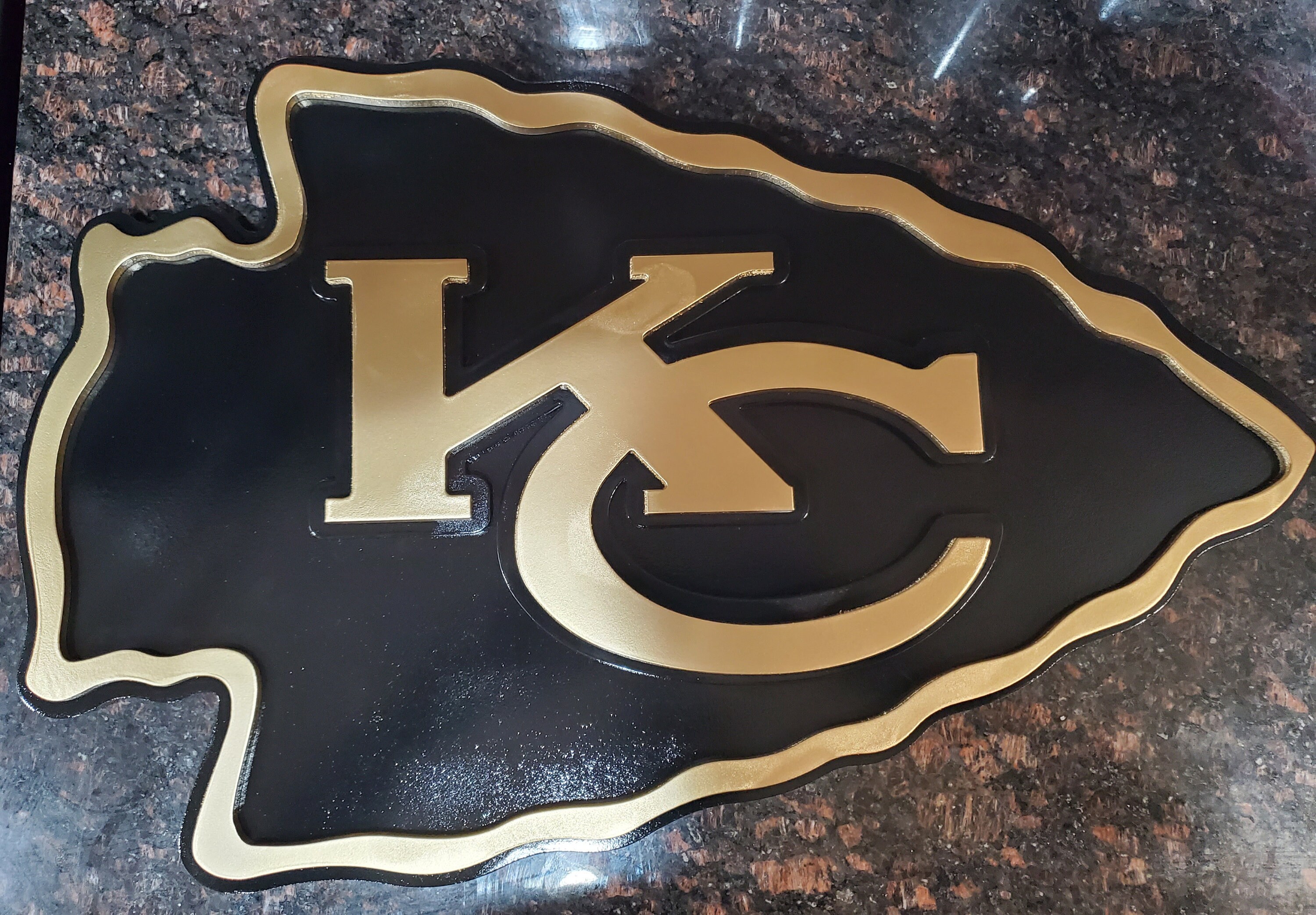 Kansas City Chiefs Wall Art Etsy