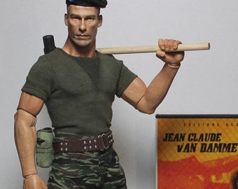 Lionheart 1/6 Poseable Action Figure (30cm), Van Damme, Lion