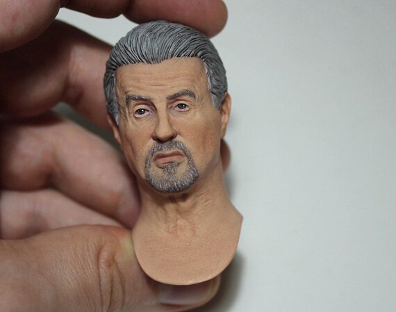 Sylvester Stallone 1/6 Head Sculpt,tulsa King,rambo Last Blood