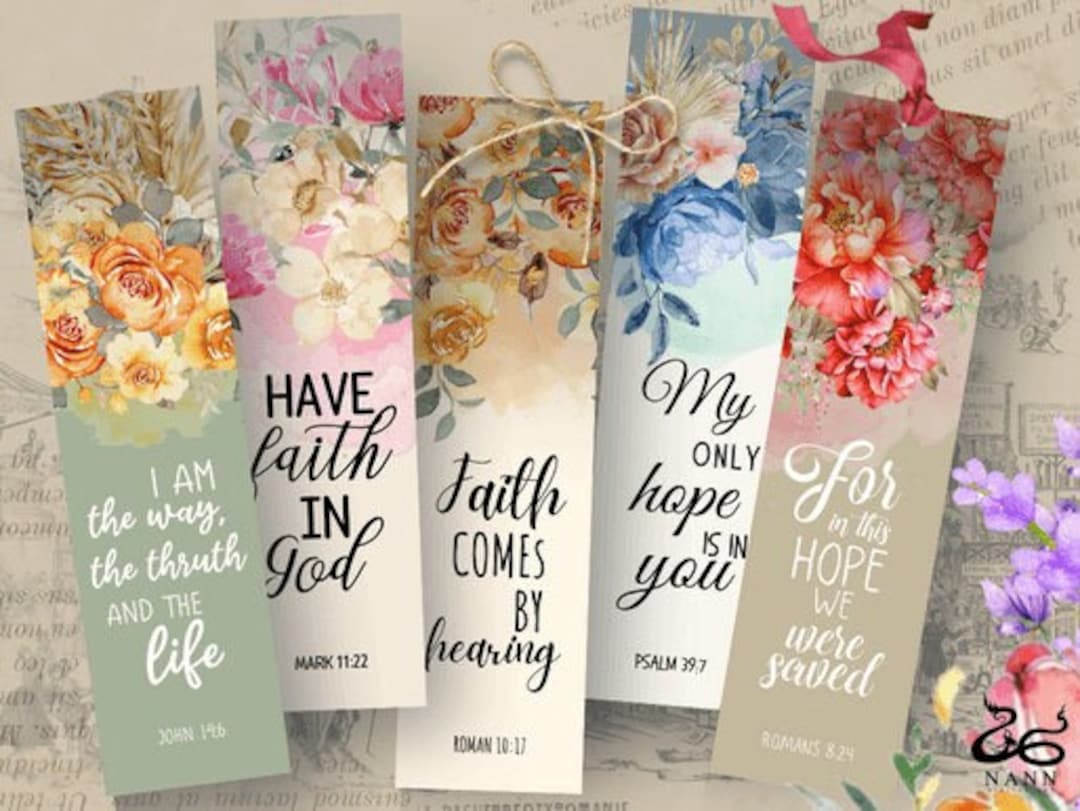 Printable Bible Verses Bookmarks Instant Digital Download For Craft printable-bible-verses-bookmarks-instant-digital-download-for-craft