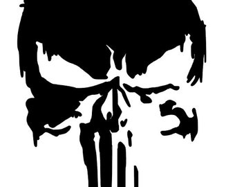 Punisher Silhouette Etsy