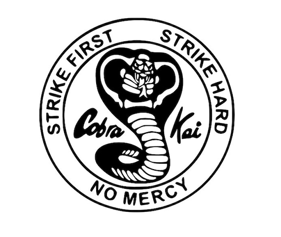 Cobra Kai Karate Kid Svg For Craft Machines Cricut Cameo Etsy