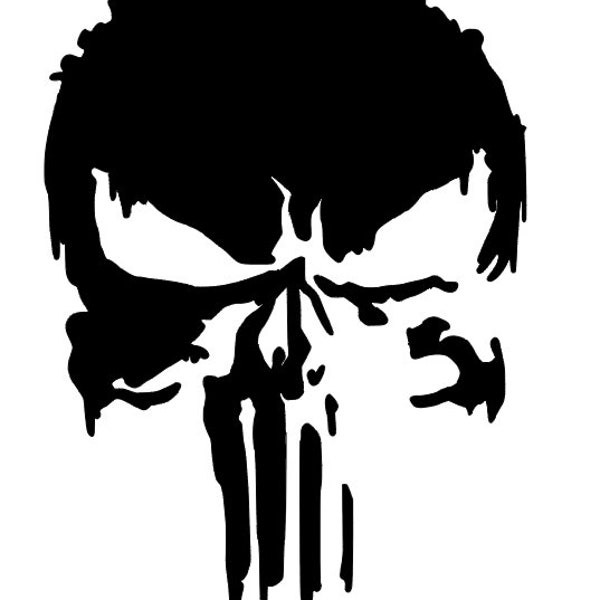 Punisher Netflix SVG for Craft Machines Cricut Cameo Silhouette