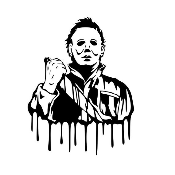 Michael Myers Halloween SVG for Craft Machines Cricut Cameo Silhouette 