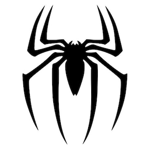 Spiderman Logo 2 SVG für Bastelmaschinen Cricut Cameo Silhouette