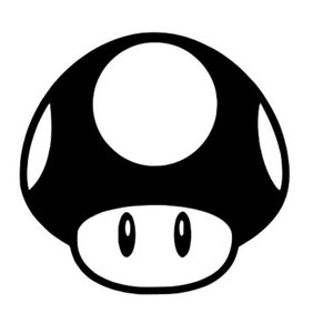 Mario Pilz SVG für Bastelmaschinen Cricut Cameo Silhouette