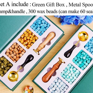 Wax seal stamp kit custom for wedding invitation , Custom wax seal kit , Custom wax seal stamp kit , Wax stamp kit , Custom wax stamp image 5