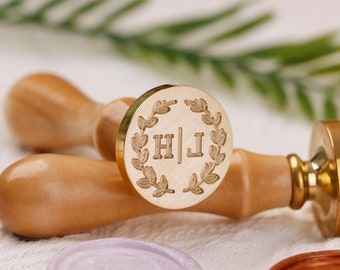 Individuelles Wachs Siegel Stempel Kit für die Hochzeit , Jedes Logo graviert werden , Personalisiertes Logo Wachs Stempel Kit für Geschenke , Hochzeit Wachs Siegel Stempel Personalisiert